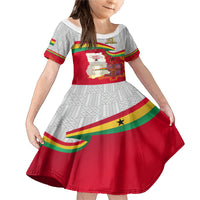 Ghana Independence Day Family Matching Mermaid Dress and Hawaiian Shirt Gana Map Happy 67 Years Anniversary - Wonder Print Shop