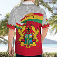 Ghana Independence Day Hawaiian Shirt Gana Map Happy 67 Years Anniversary - Wonder Print Shop