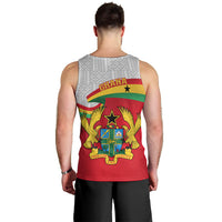 Ghana Independence Day Men Tank Top Gana Map Happy 67 Years Anniversary - Wonder Print Shop