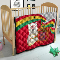 Ghana Independence Day Quilt Gana Map Happy 67 Years Anniversary - Wonder Print Shop