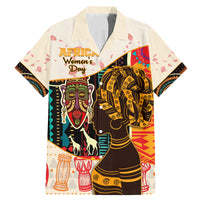 Africa International Women Day Family Matching Mermaid Dress and Hawaiian Shirt African Pattern - Wonder Print Shop