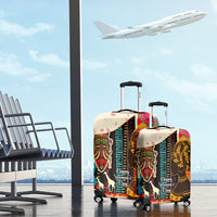 Africa International Women Day Luggage Cover African Pattern - Wonder Print Shop