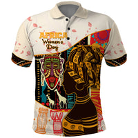 Africa International Women Day Polo Shirt African Pattern - Wonder Print Shop