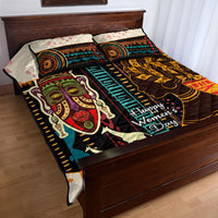 Africa International Women Day Quilt Bed Set African Pattern - Wonder Print Shop