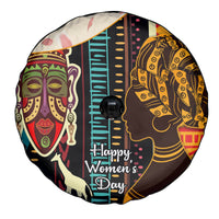 Africa International Women Day Spare Tire Cover African Pattern - Wonder Print Shop