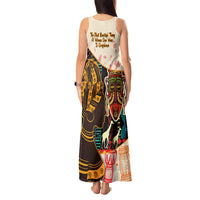 Africa International Women Day Tank Maxi Dress African Pattern - Wonder Print Shop