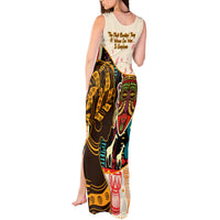 Africa International Women Day Tank Maxi Dress African Pattern - Wonder Print Shop
