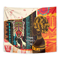 Africa International Women Day Tapestry African Pattern - Wonder Print Shop
