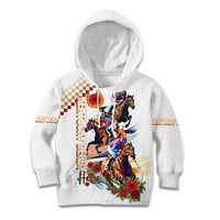 Kentucky Horse Racing Kid Hoodie 2025 Happy 151st Anniversary With Roses LT14