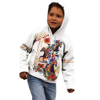 Kentucky Horse Racing Kid Hoodie 2025 Happy 151st Anniversary With Roses LT14