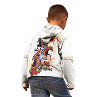 Kentucky Horse Racing Kid Hoodie 2025 Happy 151st Anniversary With Roses LT14