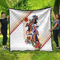 Kentucky Horse Racing Quilt 2025 Happy 151st Anniversary With Roses LT14