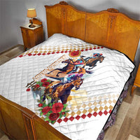Kentucky Horse Racing Quilt 2025 Happy 151st Anniversary With Roses LT14