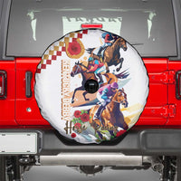 Kentucky Horse Racing Spare Tire Cover 2025 Happy 151st Anniversary With Roses LT14