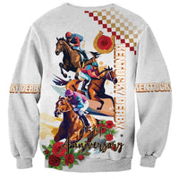 Kentucky Horse Racing Sweatshirt 2025 Happy 151st Anniversary With Roses LT14