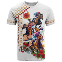 Kentucky Horse Racing T Shirt 2025 Happy 151st Anniversary With Roses LT14