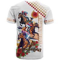 Kentucky Horse Racing T Shirt 2025 Happy 151st Anniversary With Roses LT14