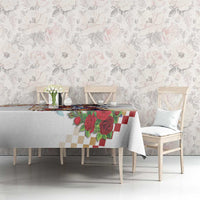 Kentucky Horse Racing Tablecloth 2025 Happy 151st Anniversary With Roses LT14