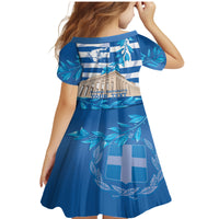 Personalised Greece Independence Day Family Matching Mermaid Dress and Hawaiian Shirt Acropolis Mix Laurel Branch - Wonder Print Shop