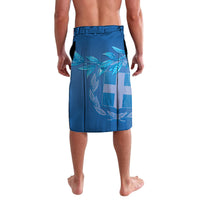 Personalised Greece Independence Day Lavalava Acropolis Mix Laurel Branch - Wonder Print Shop