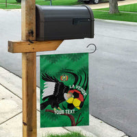 Custom Bolivia Football Garden Flag Andean Condor Vamo La Verde
