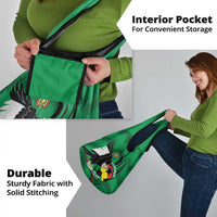 Custom Bolivia Football Grocery Bag Andean Condor Vamo La Verde