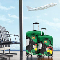 Custom Bolivia Football Luggage Cover Andean Condor Vamo La Verde