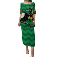 Custom Bolivia Football Puletasi Andean Condor Vamo La Verde