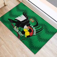 Custom Bolivia Football Rubber Doormat Andean Condor Vamo La Verde
