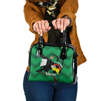 Custom Bolivia Football Shoulder Handbag Andean Condor Vamo La Verde