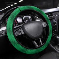 Bolivia Football Steering Wheel Cover Andean Condor Vamo La Verde