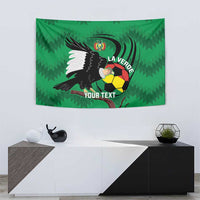 Custom Bolivia Football Tapestry Andean Condor Vamo La Verde