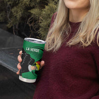 Custom Bolivia Football Tumbler Cup Andean Condor Vamo La Verde