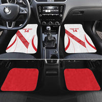 Custom Peru Football Car Mats La Bicolor Coat Of Arms Style