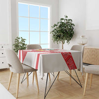 Custom Peru Football Tablecloth La Bicolor Coat Of Arms Style