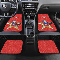 Custom Chile Football Car Mats Vamos La Roja
