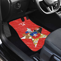 Custom Chile Football Car Mats Vamos La Roja
