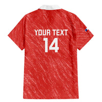 Custom Chile Football Family Matching Mermaid Dress and Hawaiian Shirt Vamos La Roja