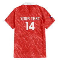 Custom Chile Football Family Matching Summer Maxi Dress and Hawaiian Shirt Vamos La Roja