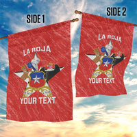 Custom Chile Football Garden Flag Vamos La Roja