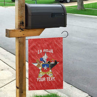 Custom Chile Football Garden Flag Vamos La Roja