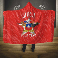 Custom Chile Football Hooded Blanket Vamos La Roja