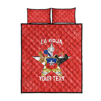 Custom Chile Football Quilt Bed Set Vamos La Roja