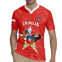 Custom Chile Football Rugby Jersey Vamos La Roja