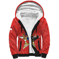 Custom Chile Football Sherpa Hoodie Vamos La Roja