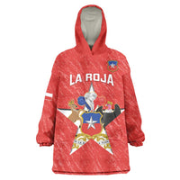 Custom Chile Football Wearable Blanket Hoodie Vamos La Roja