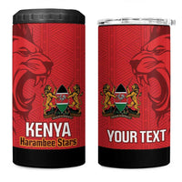 Custom Kenya Football 4 in 1 Can Cooler Tumbler Come On Harambee Stars