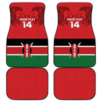 Custom Kenya Football Car Mats Come On Harambee Stars