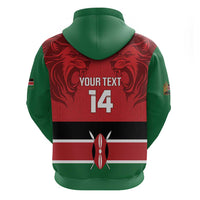 Custom Kenya Football Hoodie Come On Harambee Stars