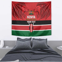 Custom Kenya Football Tapestry Come On Harambee Stars